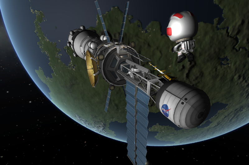 Illustration for article titled Kerbals and Asteroids: What could possibly go wrong?
